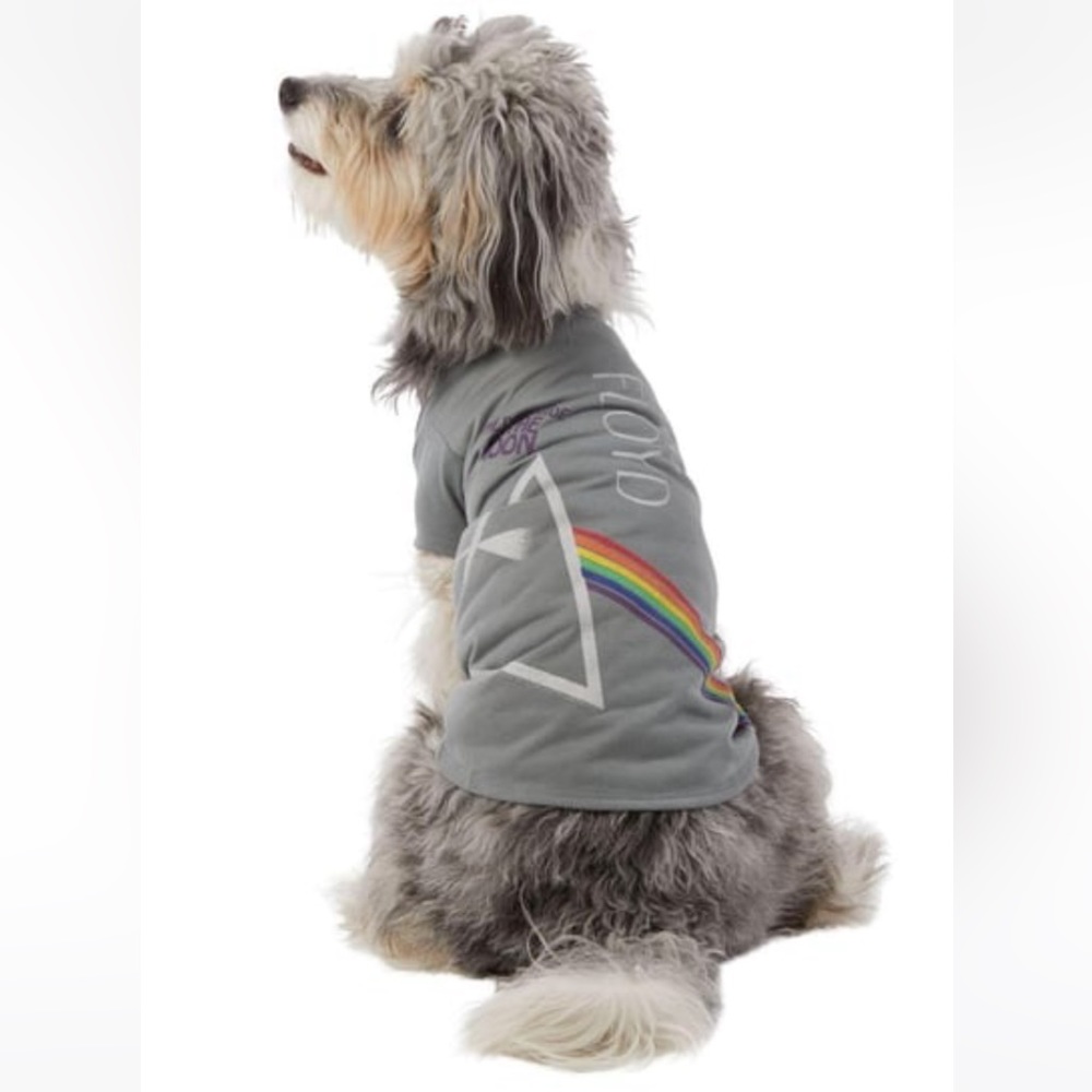 🐶 Pink Floyd Dog Tee Size Small